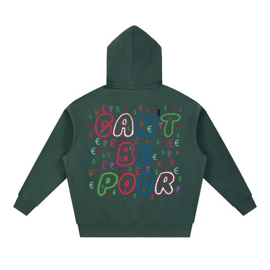 Essential Oversized Boxy Fit Fleece Hoodie