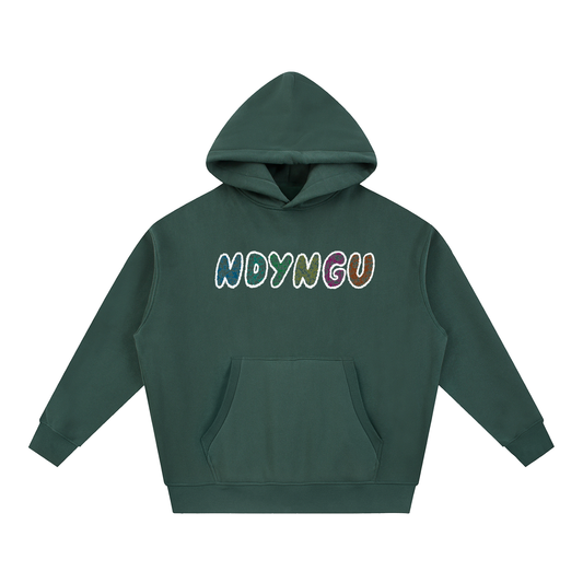 Essential Oversized Boxy Fit Fleece Hoodie